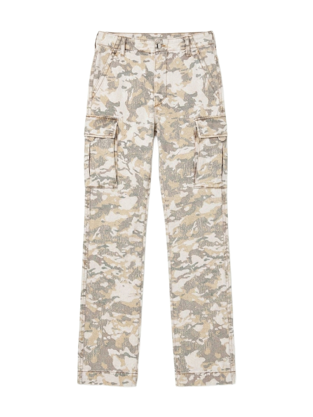 M65 CAMO CARGO KICK FLARE