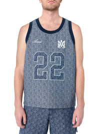 AMIRI JACQUARD BBALL JERSEY