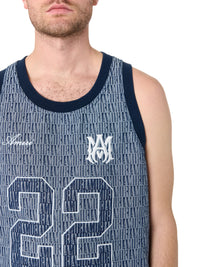 AMIRI JACQUARD BBALL JERSEY