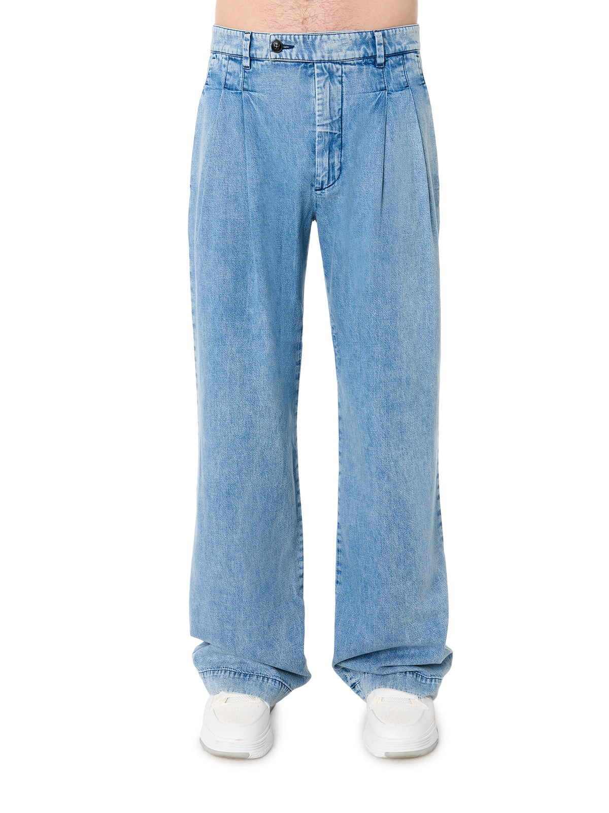 DOUBLE PLEAT BAGGY PANT