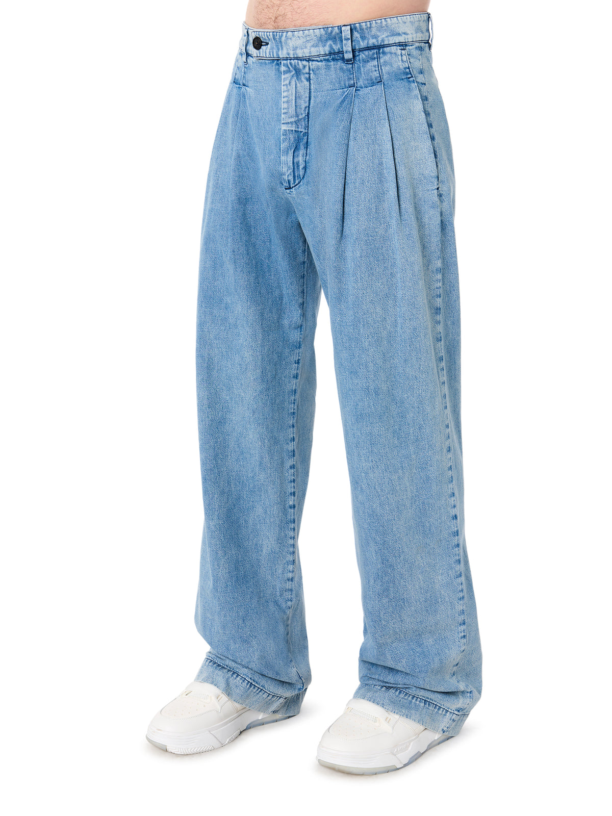 DOUBLE PLEAT BAGGY PANT