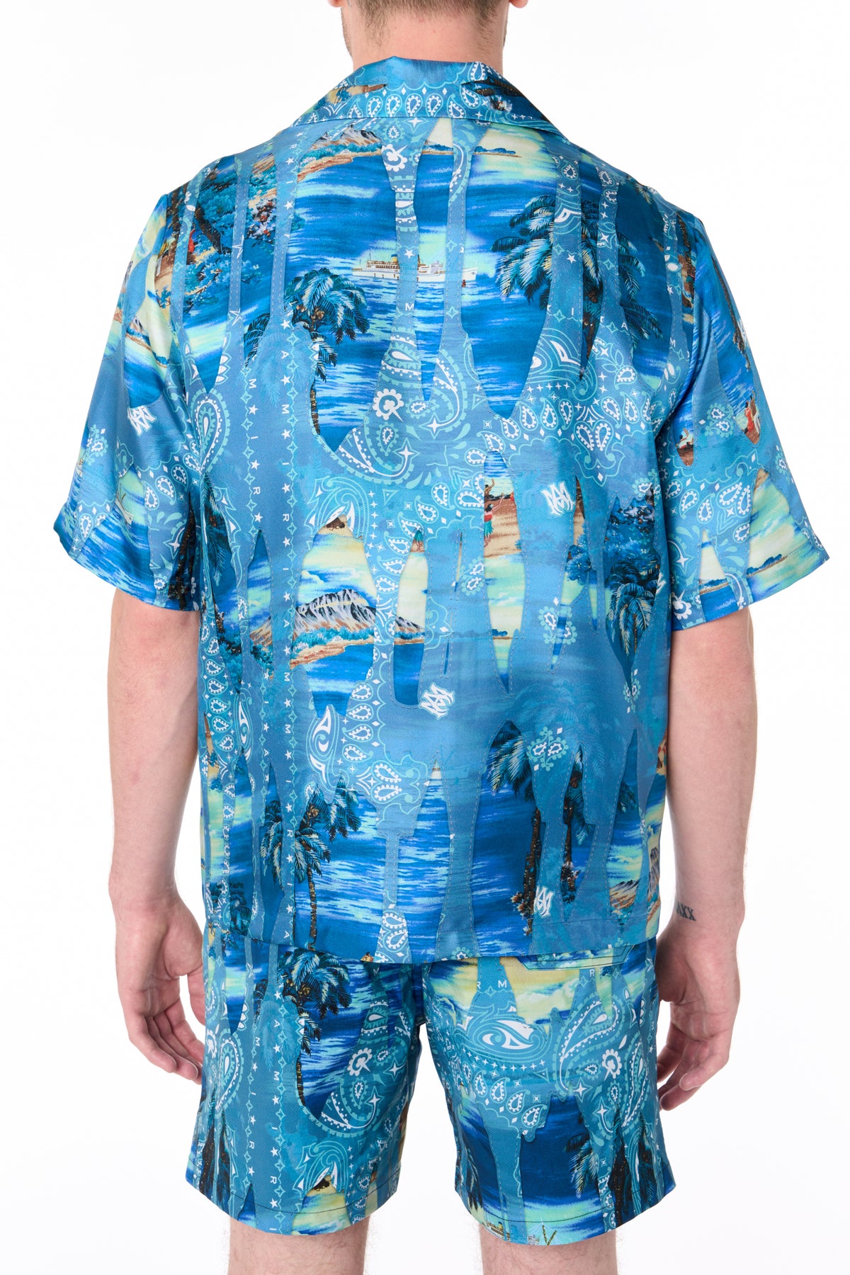 BLEACH BANDANA BOWLING SHIRT