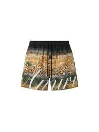 CHEETAH PRINT DRAWSTRING SHORT