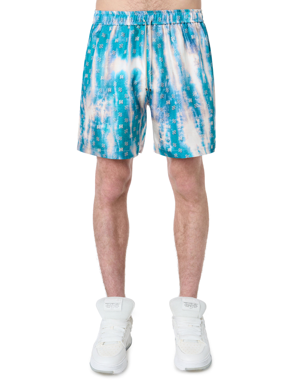 BLEACHED MA PAISLEY SILK SHORT