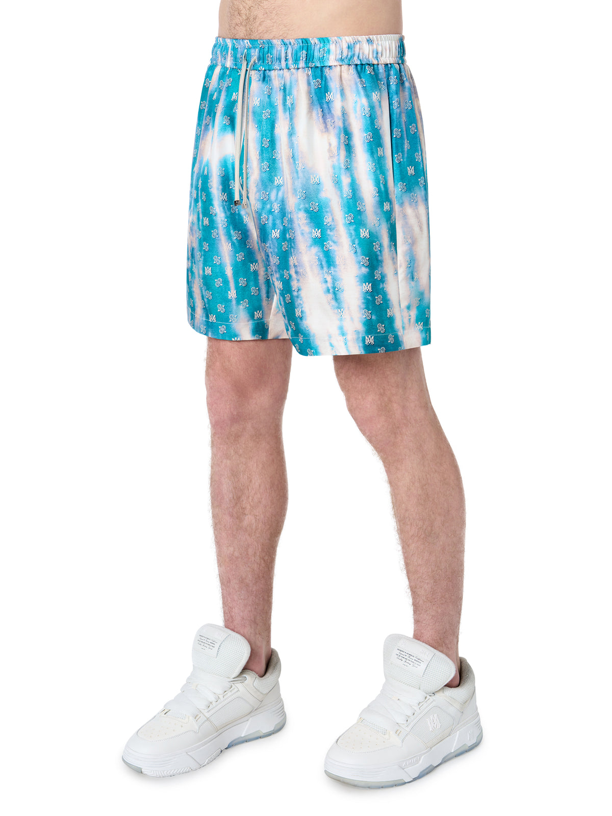 BLEACHED MA PAISLEY SILK SHORT