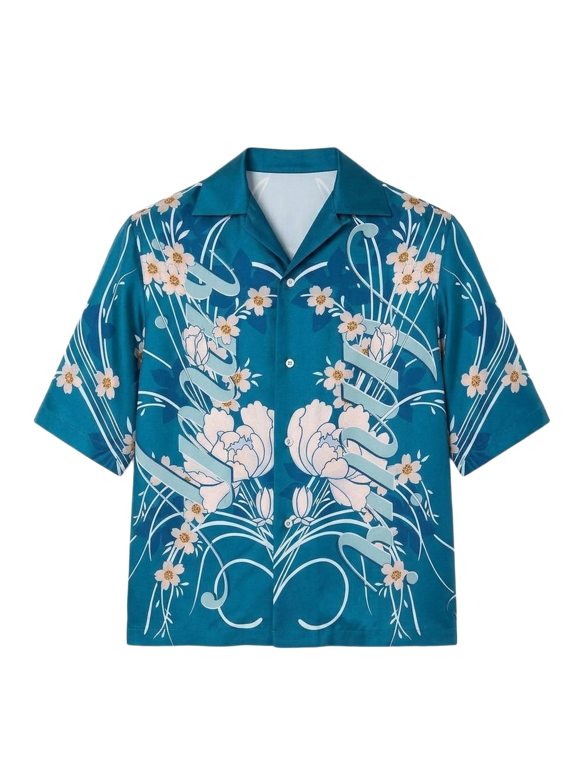 AMIRI FLORAL BOWLING SHIRT