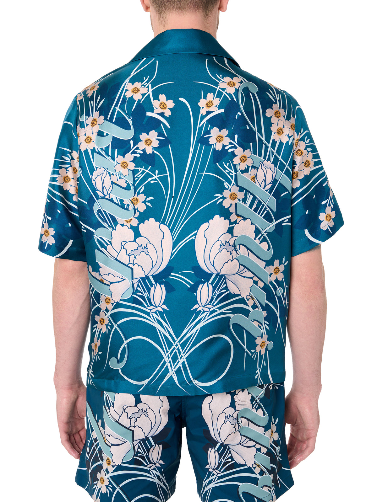 AMIRI FLORAL BOWLING SHIRT