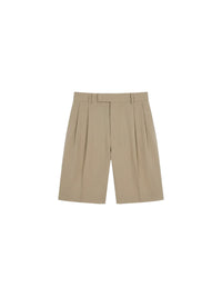 DOUBLE PLEAT SHORTS