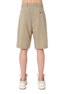 DOUBLE PLEAT SHORTS