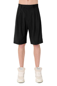 DOUBLE PLEAT SHORTS