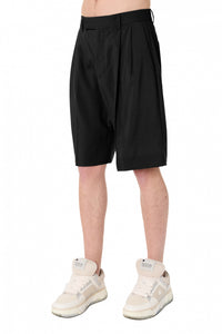 DOUBLE PLEAT SHORTS