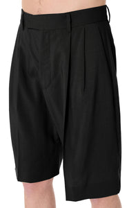 DOUBLE PLEAT SHORTS