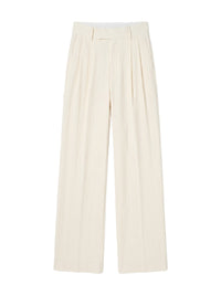 RIBBED DOUBLE PLEAT PANT