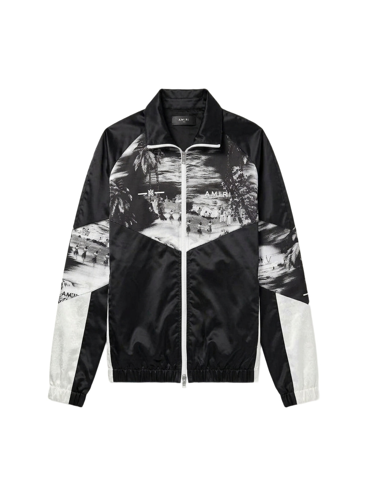HAWAIIAN PRINT TRACK JACKET