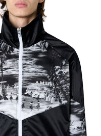 HAWAIIAN PRINT TRACK JACKET