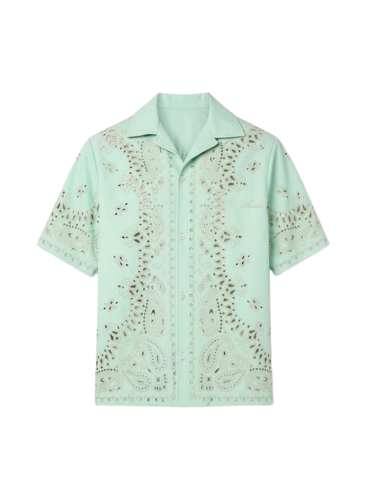 LEATHER BANDANA SHIRT