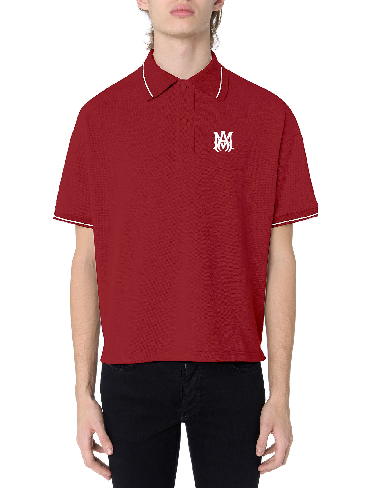MA TIPPED PIQUE POLO