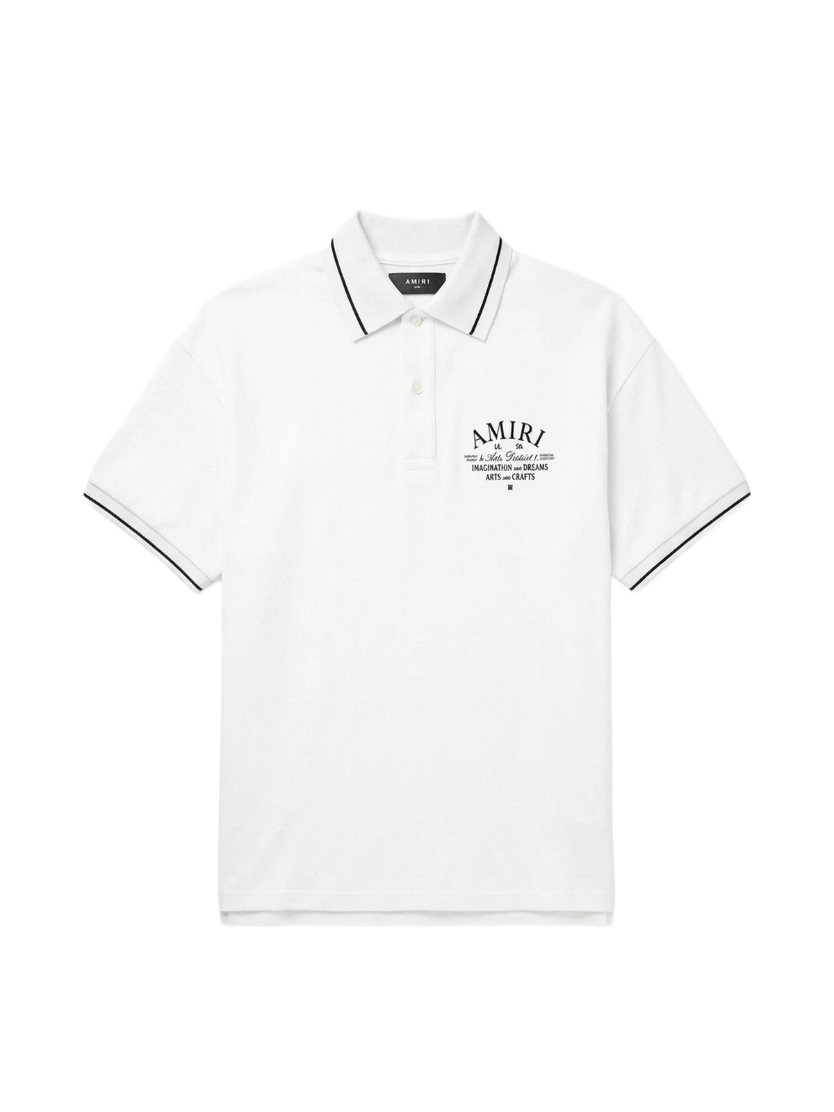 AMIRI ARTS DISTRICT PIQUE POLO