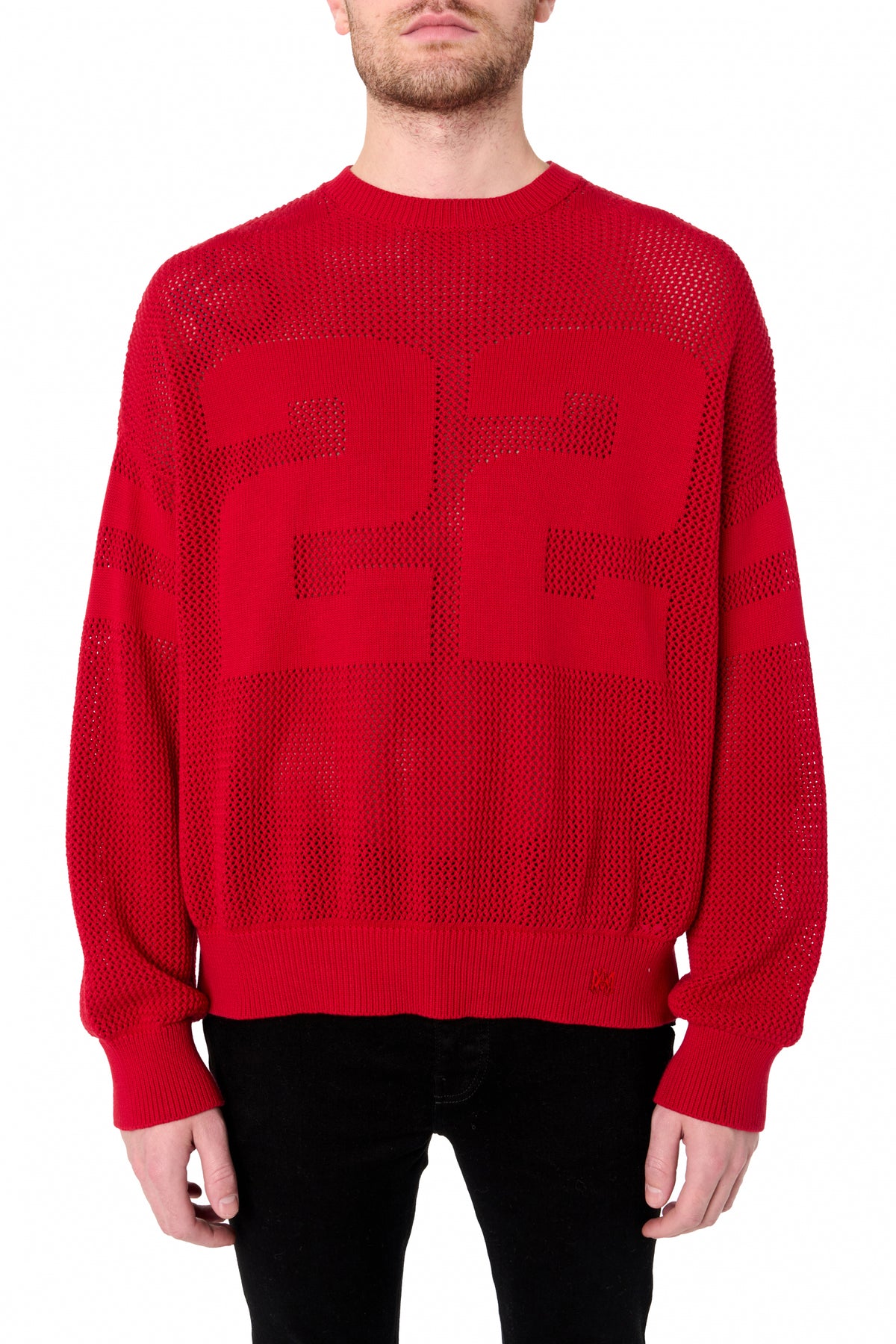 TIGER MESH GRAPHIC CREW