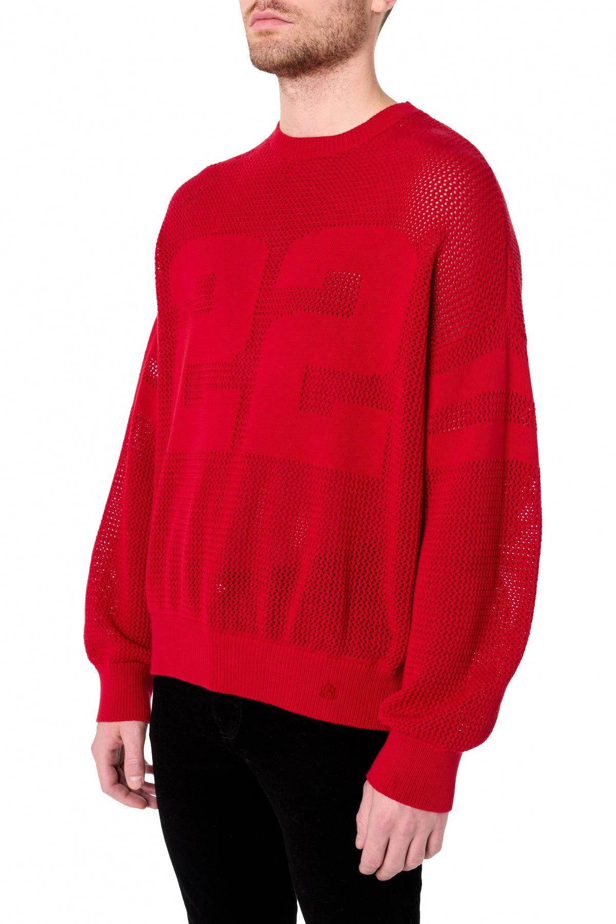 TIGER MESH GRAPHIC CREW