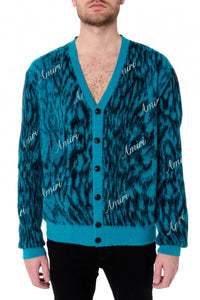 MOHAIR CHEETAH CARDIGAN