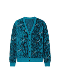 MOHAIR CHEETAH CARDIGAN