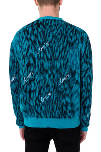 MOHAIR CHEETAH CARDIGAN