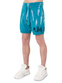 AMIRI DESTROYED APPLIQUE SHORT