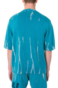 AMIRI DESTROYED APPLIQUE TEE