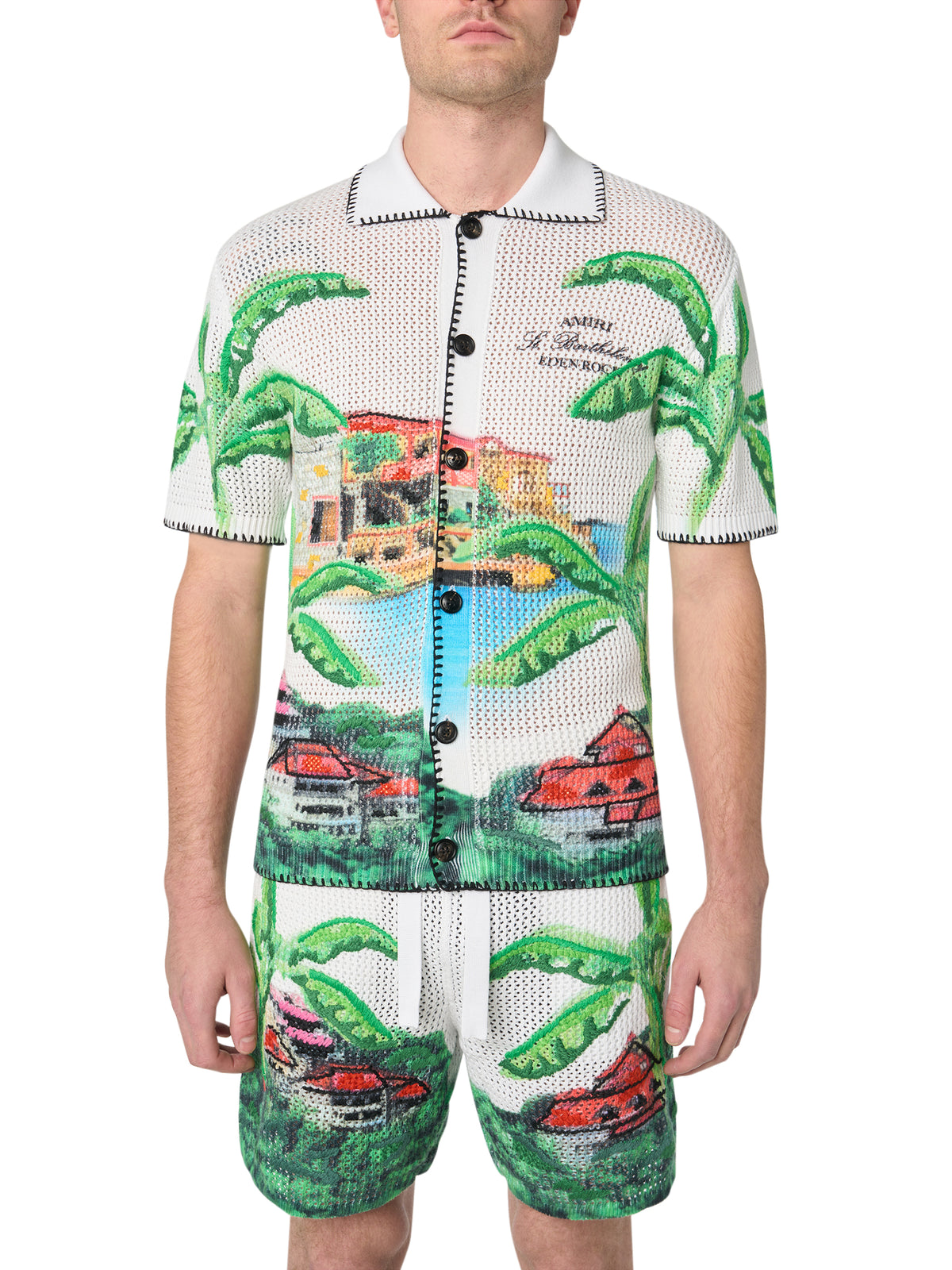 EDEN ROCK CROCHET SHIRT