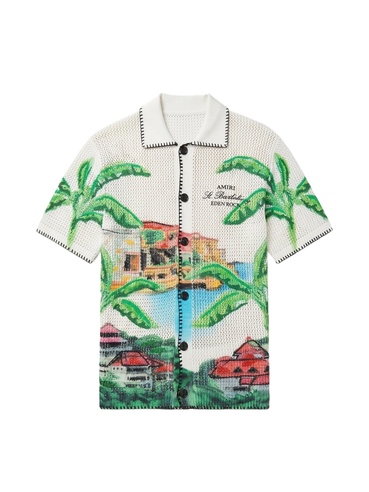EDEN ROCK CROCHET SHIRT