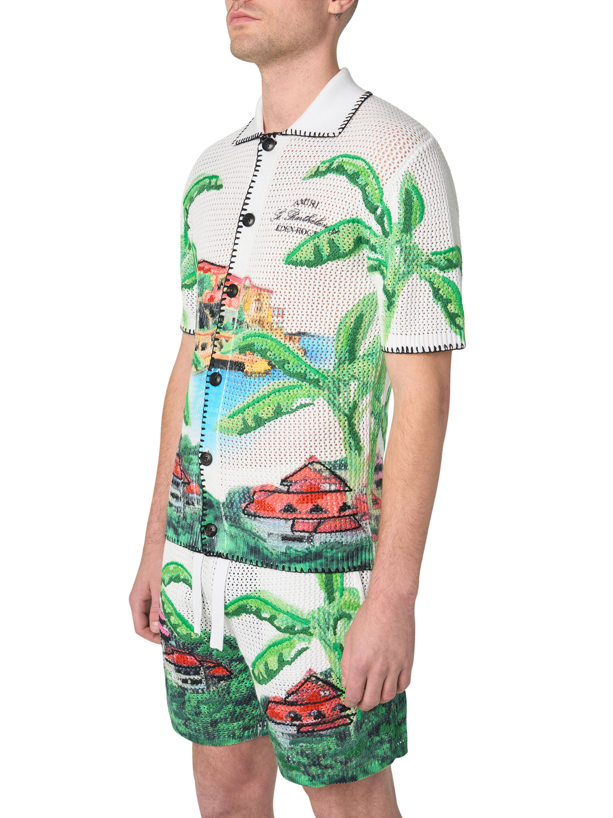 EDEN ROCK CROCHET SHIRT