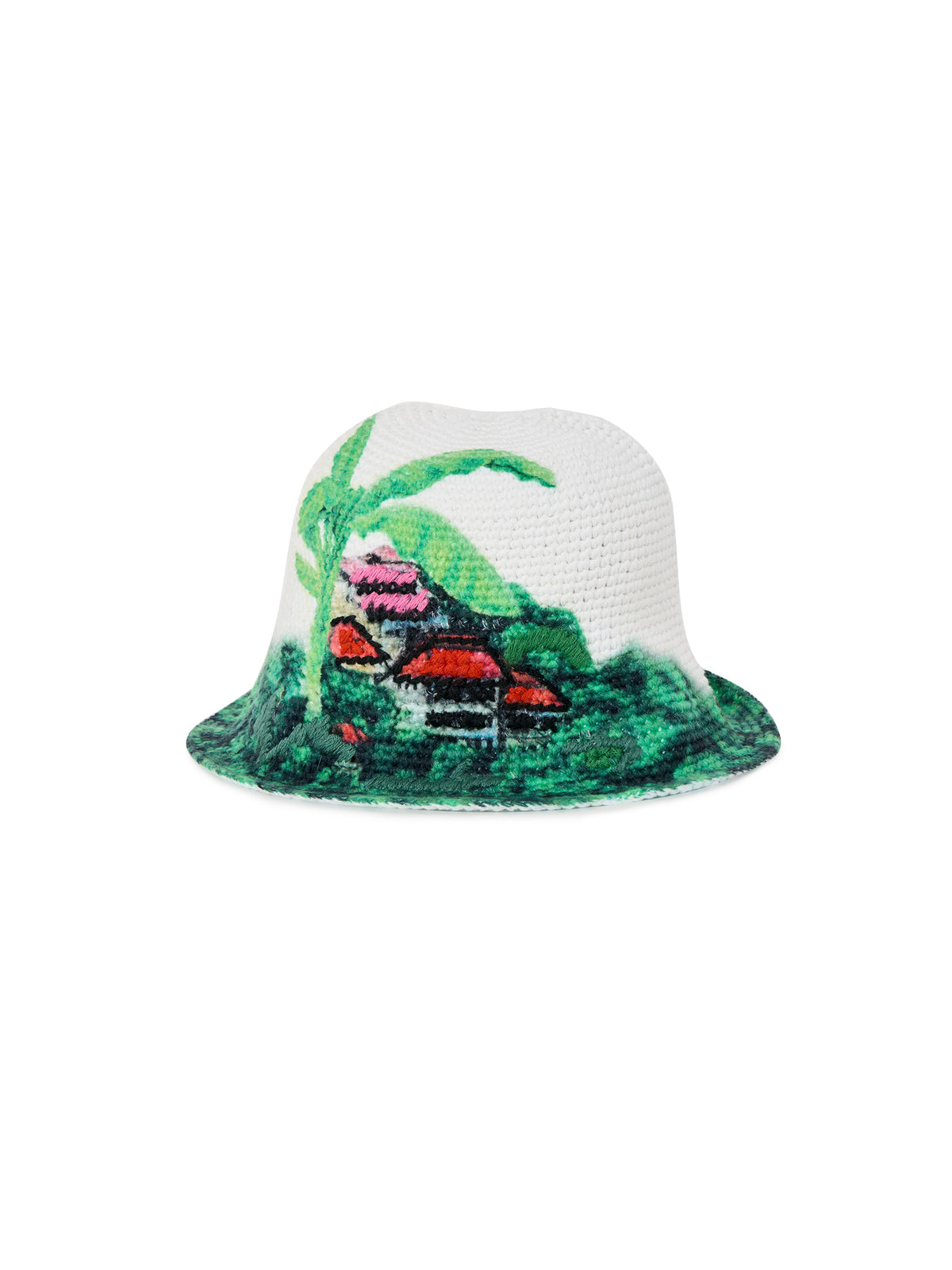 EDEN ROCK CROCHET BUCKET HAT