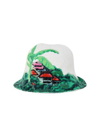 EDEN ROCK CROCHET BUCKET HAT