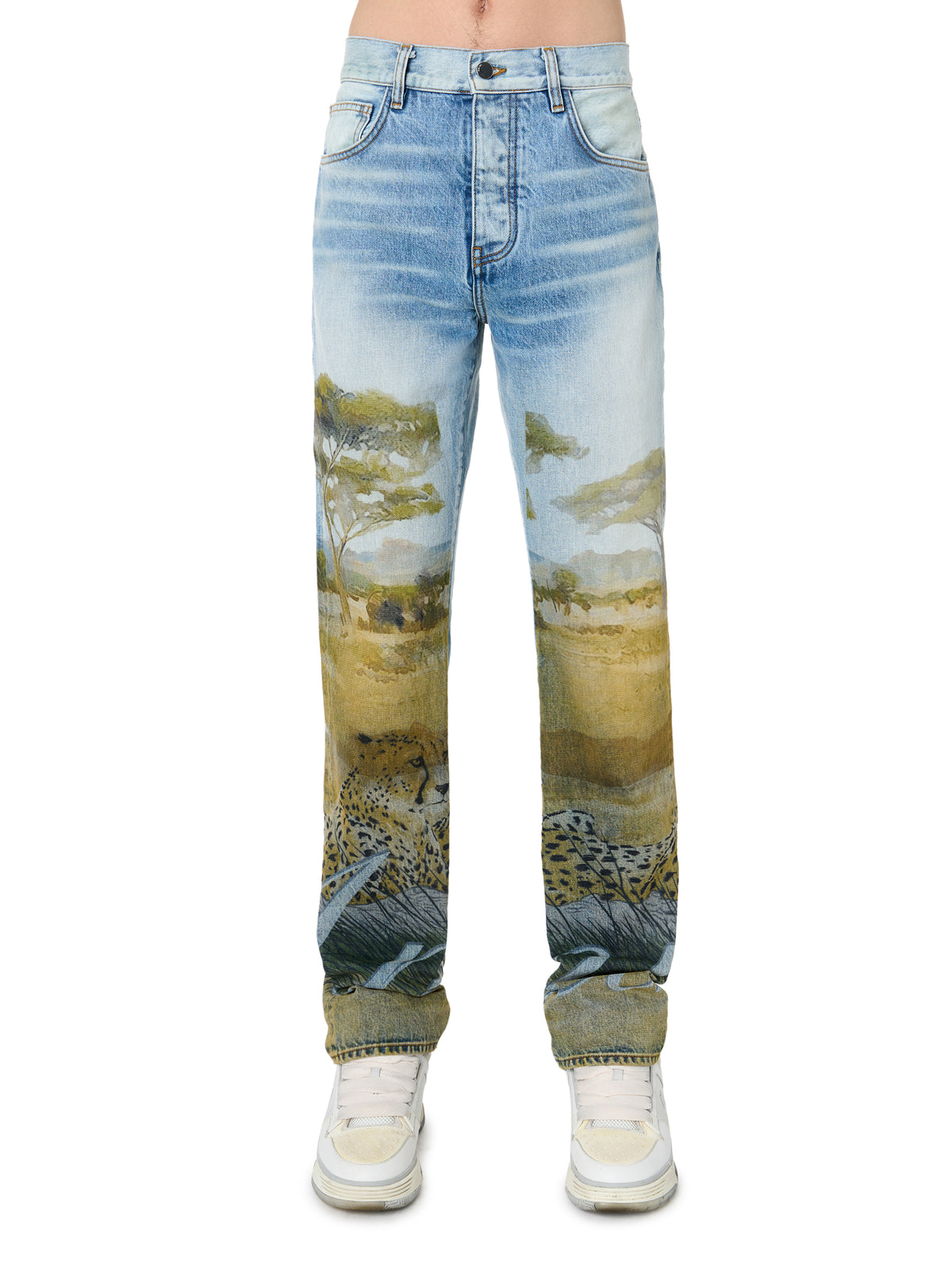 PRINTED SAFARI STRAIGHT