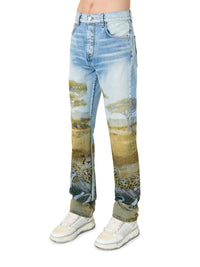 PRINTED SAFARI STRAIGHT