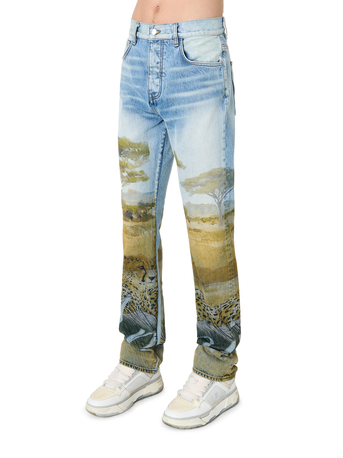 PRINTED SAFARI STRAIGHT