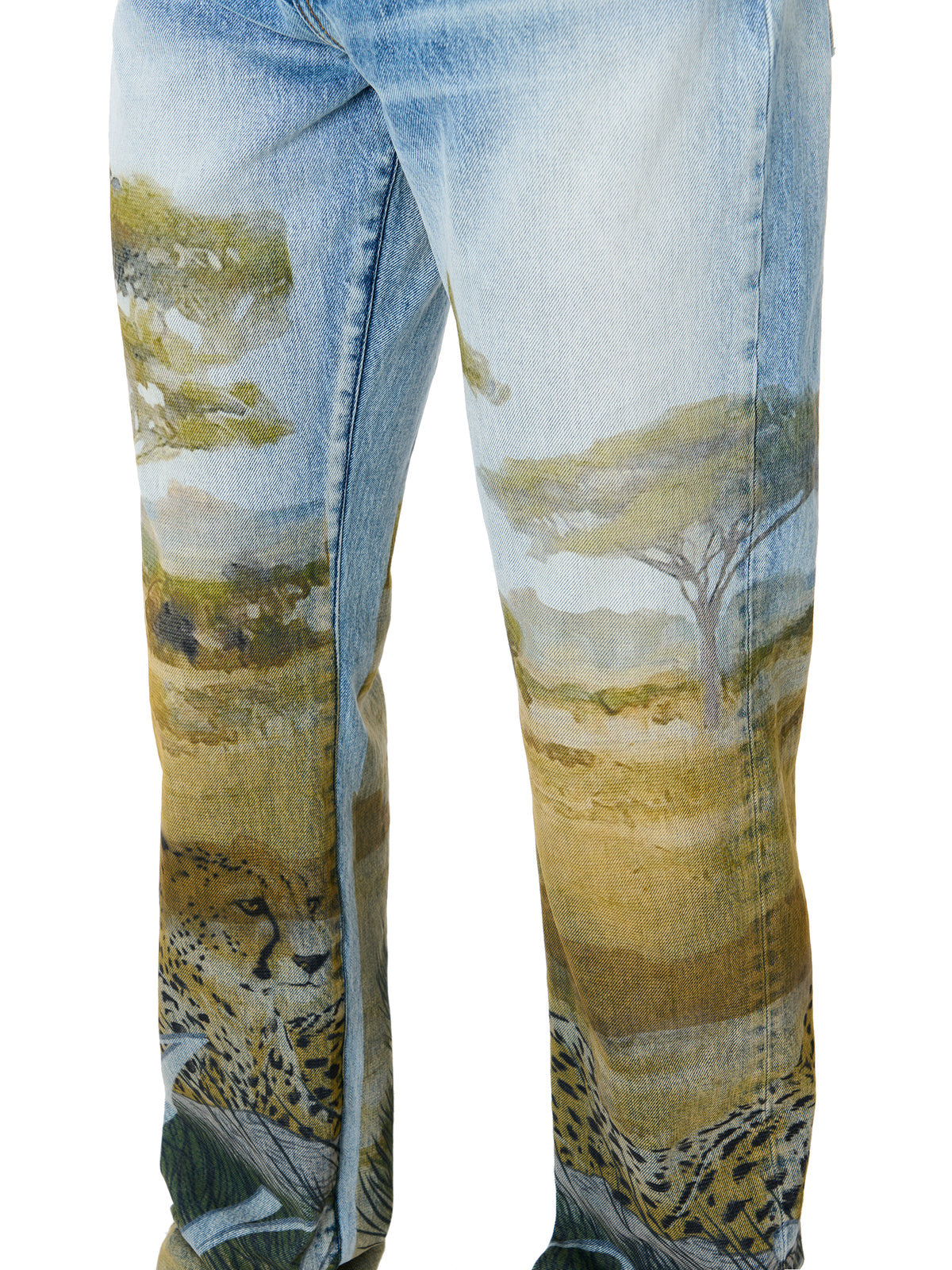 PRINTED SAFARI STRAIGHT