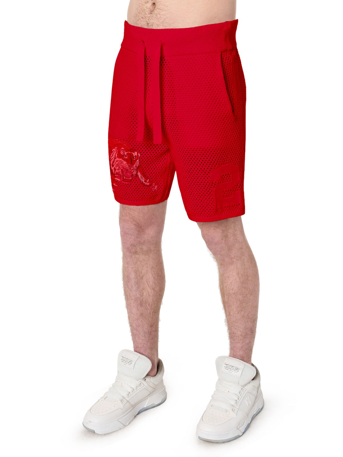 TIGER MESH GRAPHIC SHORT