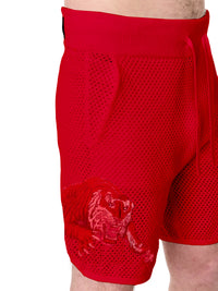 TIGER MESH GRAPHIC SHORT