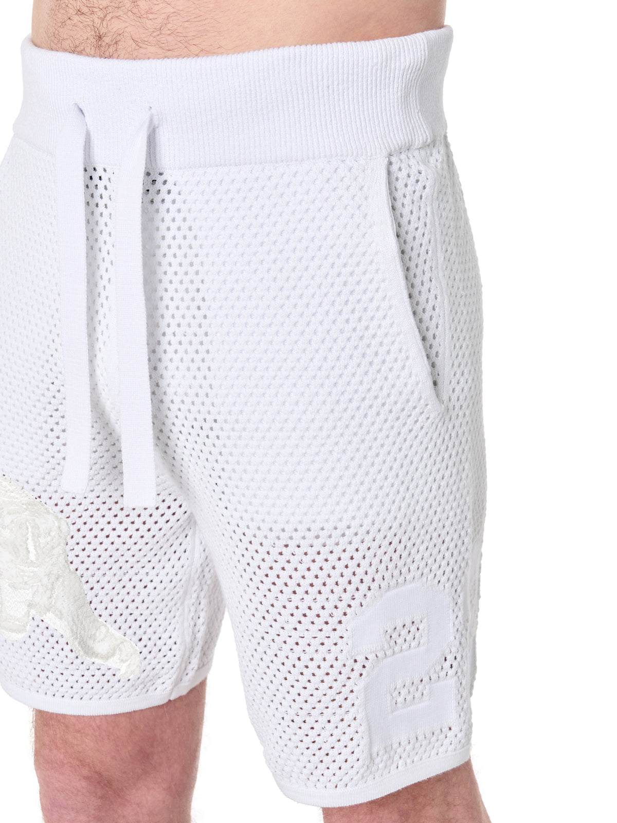 TIGER MESH GRAPHIC SHORT