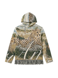CHEETAH TAPESTRY HOODIE