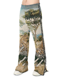 CHEETAH TAPESTRY LOUNGE PANT