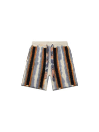 Short à rayures Baja en cachemire - Multi