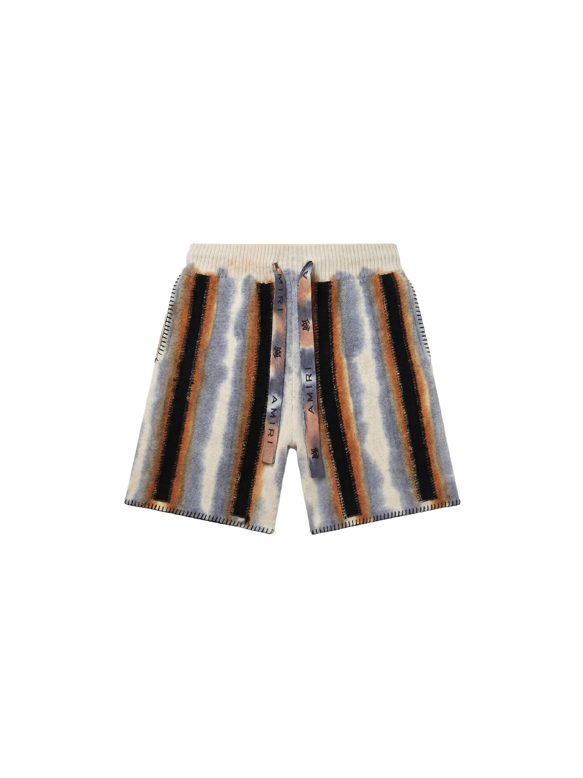Short à rayures Baja en cachemire - Multi
