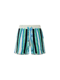 Short Baja tie-dye en cachemire - Multi