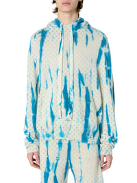VERTICAL STREAK TIE DYE HOODIE