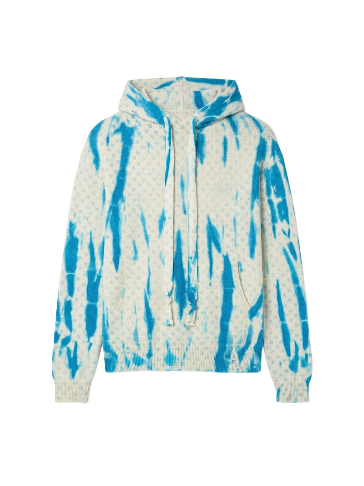 VERTICAL STREAK TIE DYE HOODIE