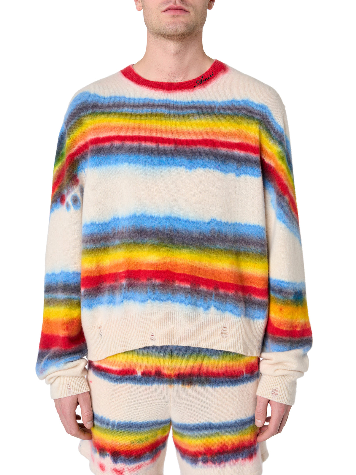 RAINBOW TIE DYE CREW