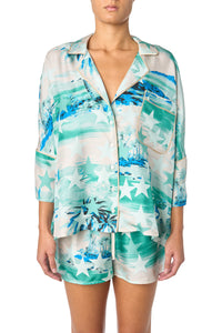 MILITARY STARS S/S PJ SHIRT